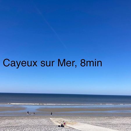 La Vue De Chateau, Maison Neuve En Baie De Somme Vaudricourt Bagian luar foto