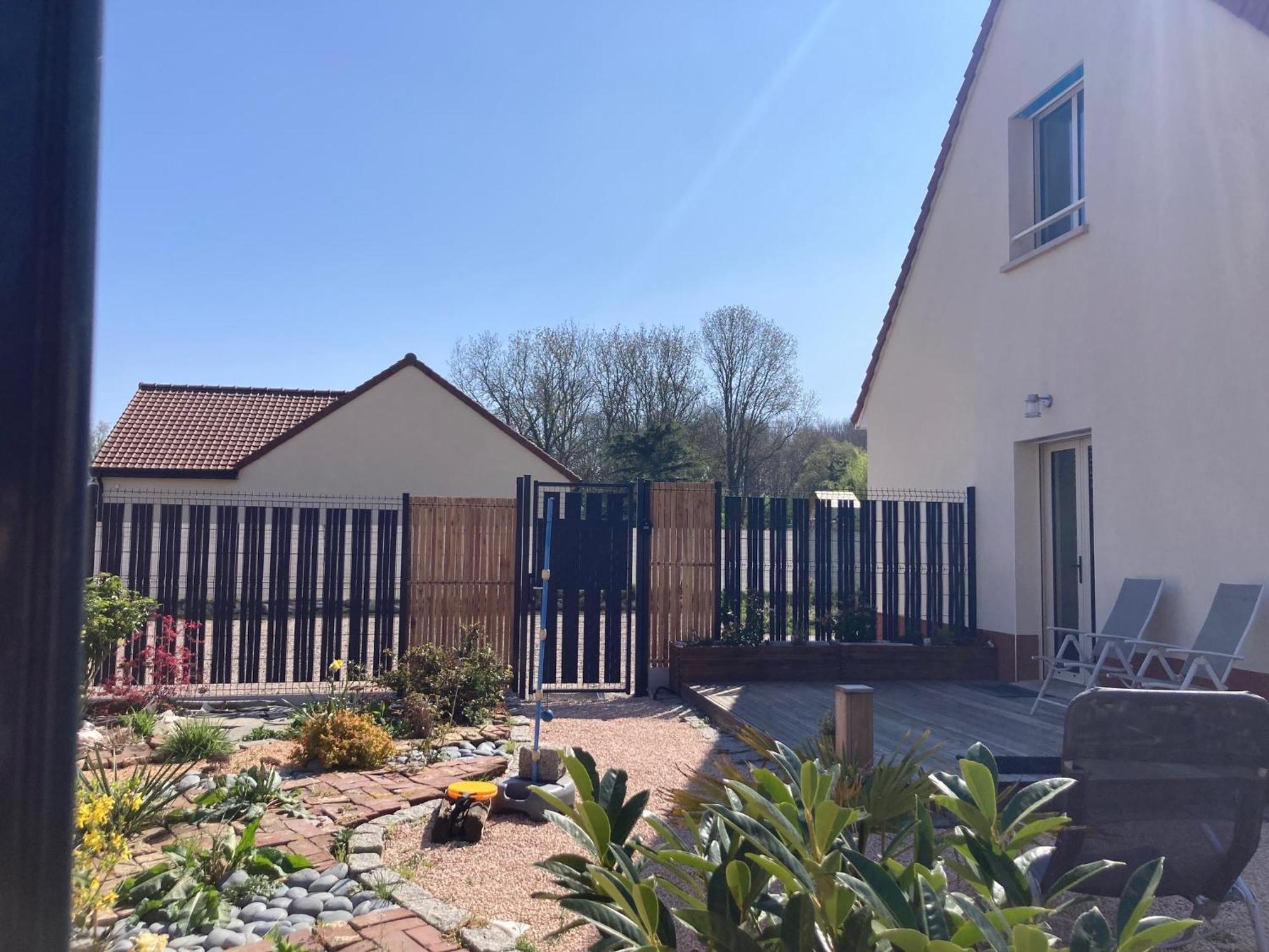 La Vue De Chateau, Maison Neuve En Baie De Somme Vaudricourt Bagian luar foto