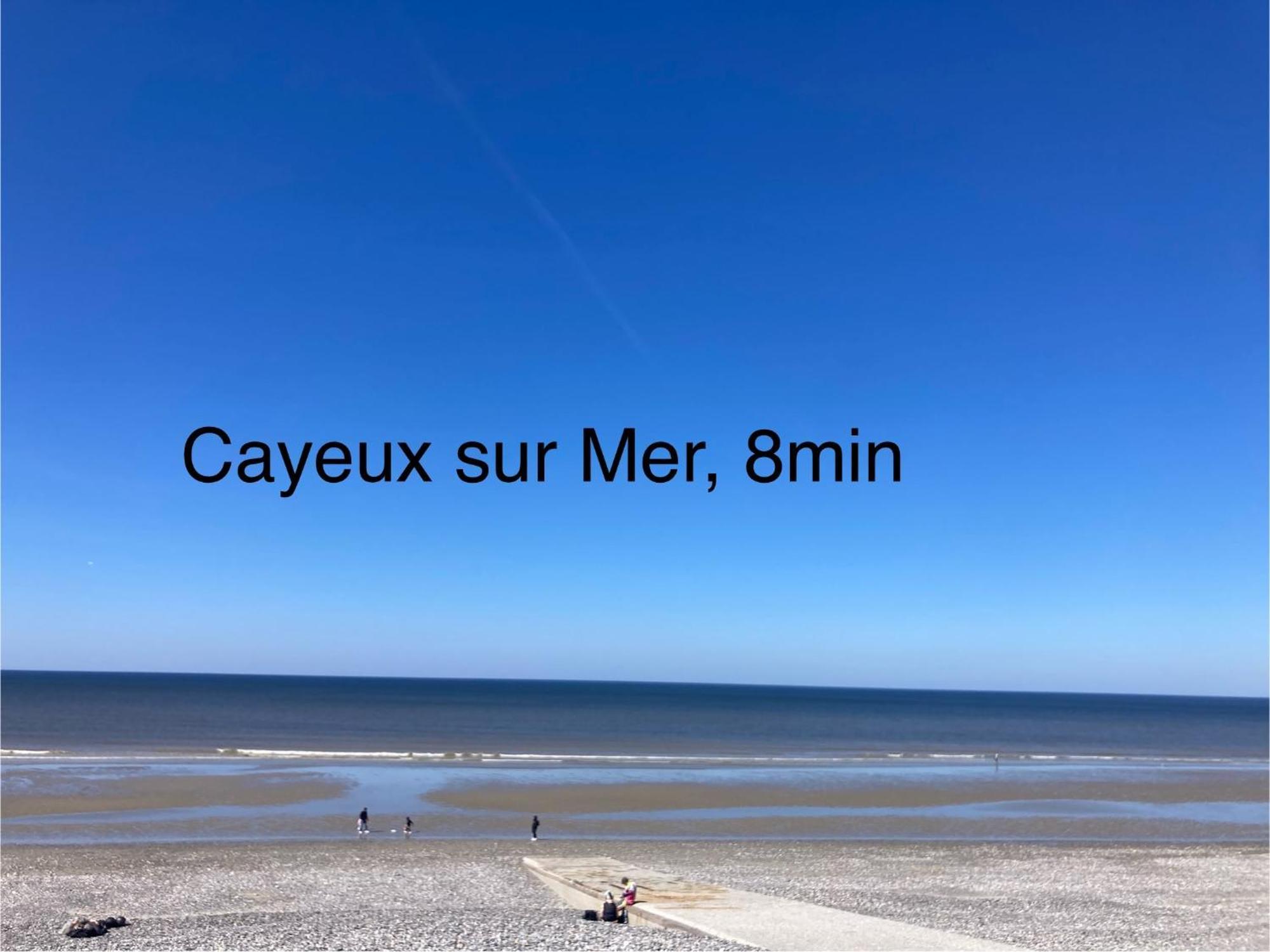 La Vue De Chateau, Maison Neuve En Baie De Somme Vaudricourt Bagian luar foto